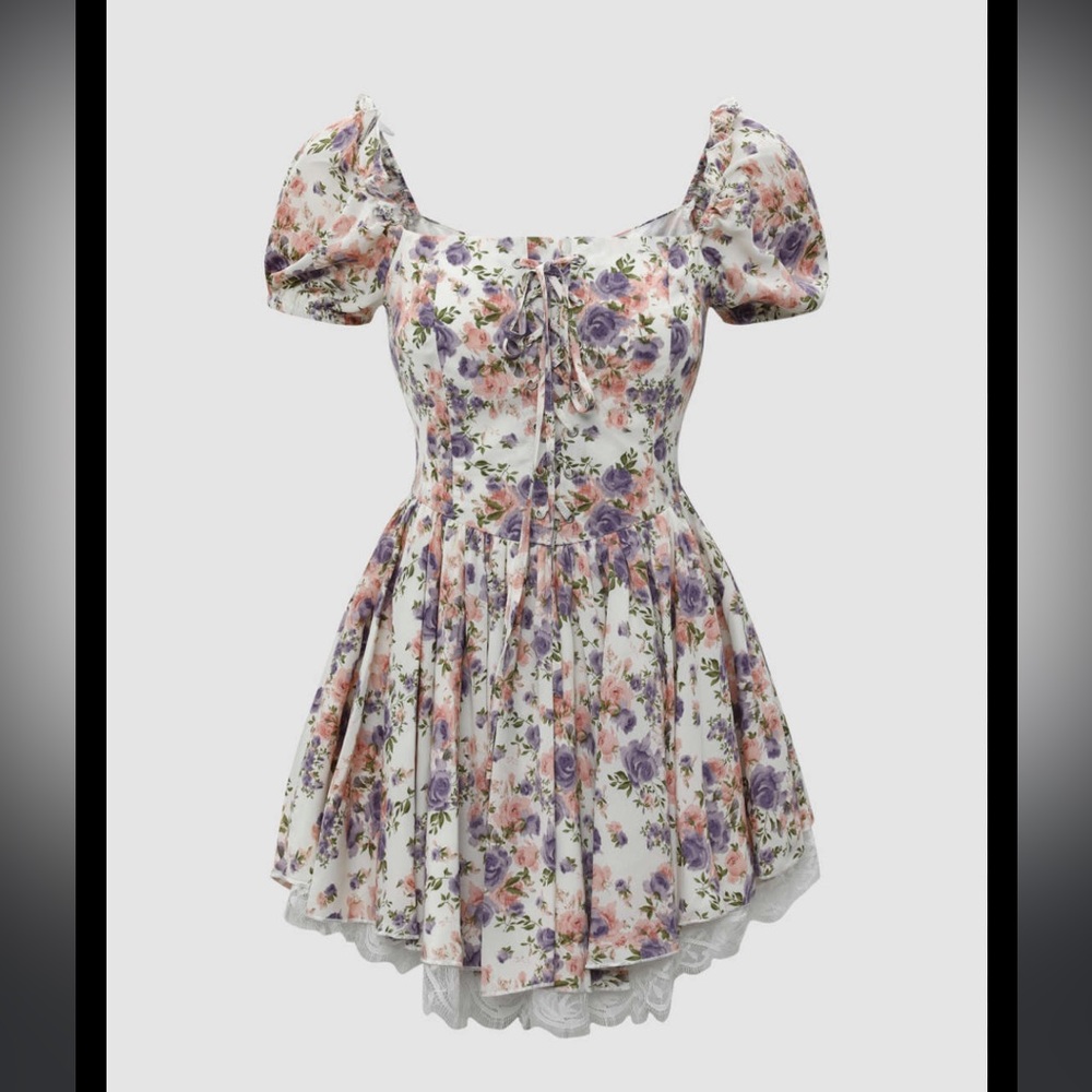 NWT Cider ruffle dress